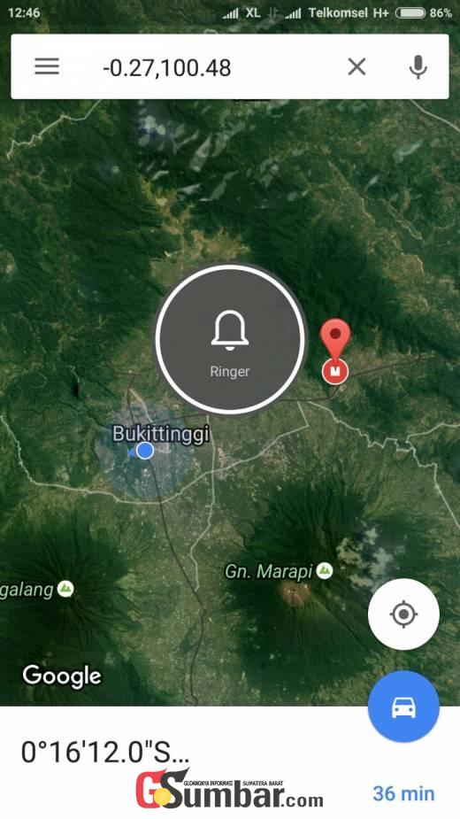 Ternyata, Gempa Bumi di Bukittinggi Akibat Aktifitas Sesar Sumatera