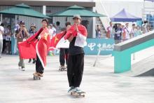 Atlet Skateboard Sanggoe Darma Sukses Raih Medali Perak