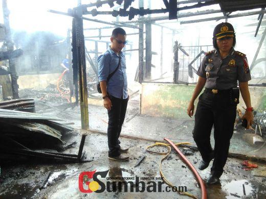 Siang Ini, Kebakaran di Kubu Gadang Payakumbuh, Hanguskan 21 Unit Sepeda Motor dan 3 Rumah