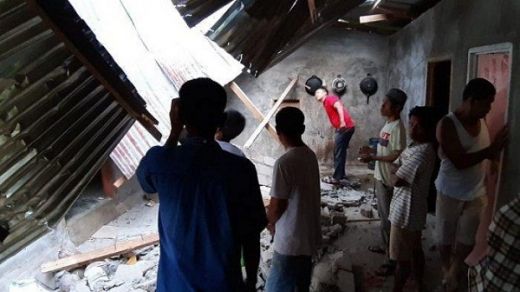 101 Rumah Rusak dan 48 Orang Luka Akibat Gempa di Solok Selatan