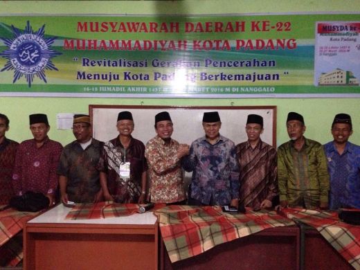 Mantan Ketua DPRD Padang Maigus Nasir Terpilih Jadi Ketua PDM, Muhammadiyah Harus Tancap Gas
