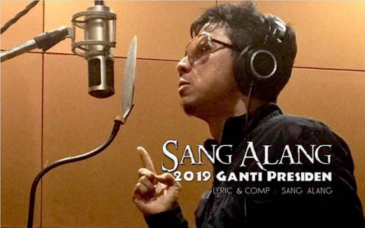 Lagu 2019 Ganti Presiden Karya Sang Alang Terbukti Bukan Plagiat