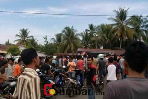 Breaking News: Rusuh di Kabupaten Sijunjung Warga Demo dan Rusak Kantor Mapolres
