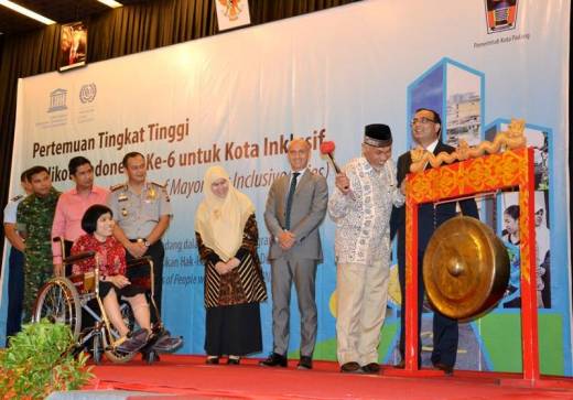 Pertemuan Tingkat Tinggi Walikota se-Indonesia, Walikota Padang Ajak Semua Lapisan Peduli Penyandang Disabilitas
