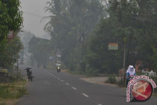 Dikepung Kabut Asap, Udara Solok Selatan Masuki Level Tidak Sehat