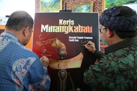 Rumah Budaya Fadli Zon Luncurkan Buku Keris Minangkabau