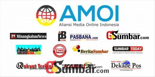10 Media Online di Sumatera Barat Ini Deklarasikan Berdirinya Aliansi Media Online Indonesia (AMOI) di Bukittinggi