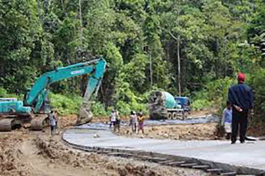 2018, Pembangunan Jalan Trans Mentawai 20 Paket