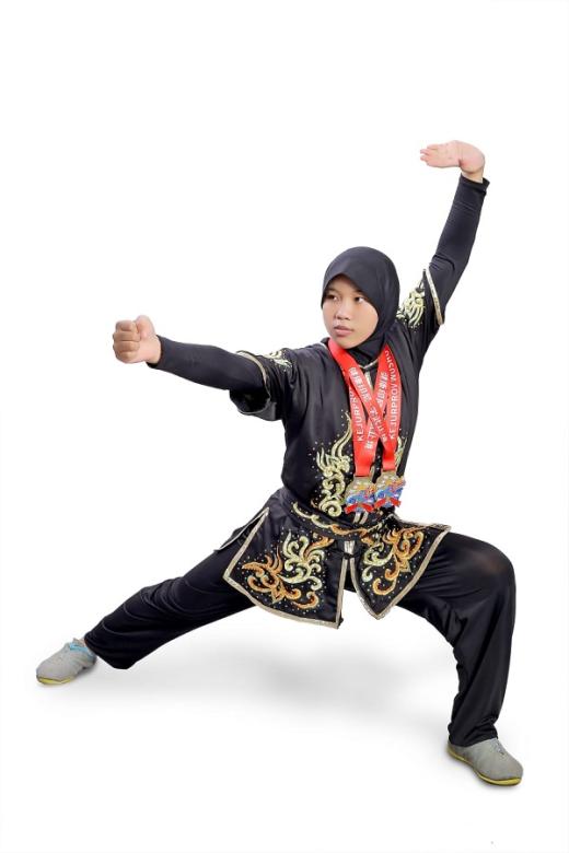 Almira Ingin Masuk Pelatnas Timnas Wushu Indonesia