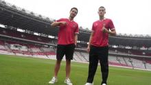 Jay Idzes dan Thom Haye Menyambangi Stadion Utama Gelora Bung Karno Jakarta