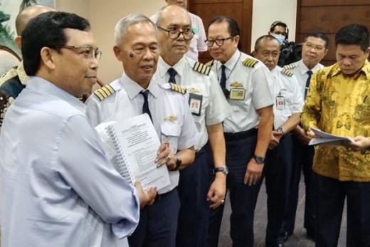 Menteri Erick Didorong Aktif Tuntaskan Pembayaran Hak Eks Pilot Merpati