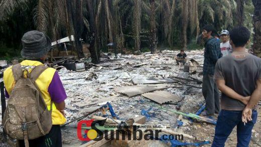 Pasca Kerusuhan Tapal Batas Sijunjung-Dharmasraya, Korban Rumah Terbakar Minta Uluran Tangan Pemerintah