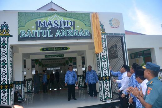 Wawako Emzalmi Resmikan Masjid di Dalam Rutan Anak Aie Padang