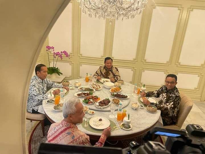 Nasdem Sambut Positif Pertemuan Jokowi Prabowo, Ganjar, dan Anies