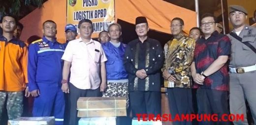 Bantuan Rendang Sudah Sampai di Lampung, Langsung Diserahkan Wagub Sumbar